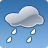 小到中雨天气图标